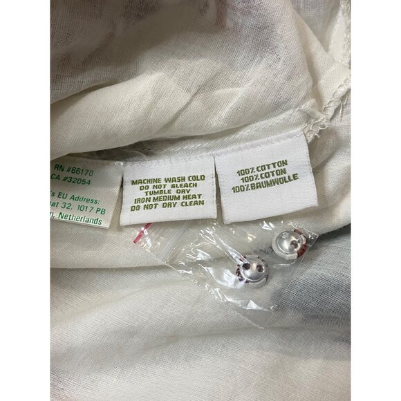 NWT Anthropologie Sue Sartor Flounce Shorty Dress-sz Medium Petite - Picture 11 of 12